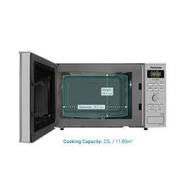 Panasonic NNGD37HSBPQ Microwave oven with grill - 6