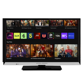 Mitchell and Brown &ndash; JB-43T1811 43&Prime; Full HD Borderless Smart TV Powered by TiVo - 1