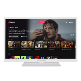 Mitchell and Brown – JB-24W1811 24″ HD Ready Smart TV In White Powered by TiVo