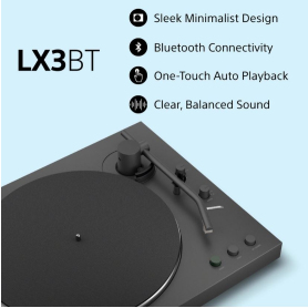 Sony PSLX3BT.CEK Full size Bluetooth Turntable